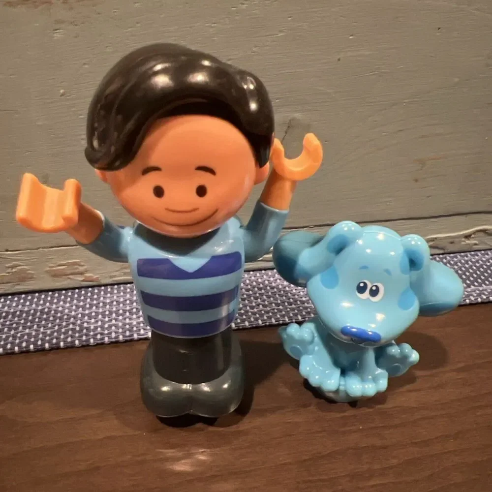 LeapFrog Builders JOSH AND BLUE Blues Clues Alphabet Train Replacement figures